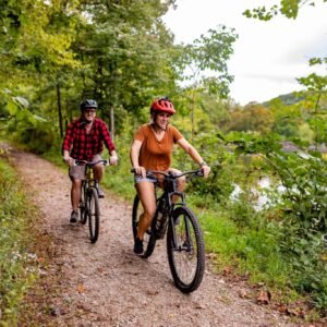 Mountain biking
